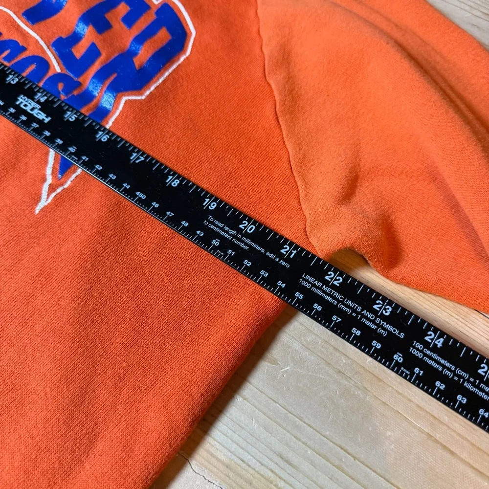 Champion Orange 80’s Denver Broncos Crewneck Sweater - Picture 5 of 6